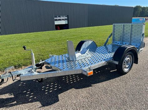 Brugte Humbaur motorcykel trailer til salg (14) .